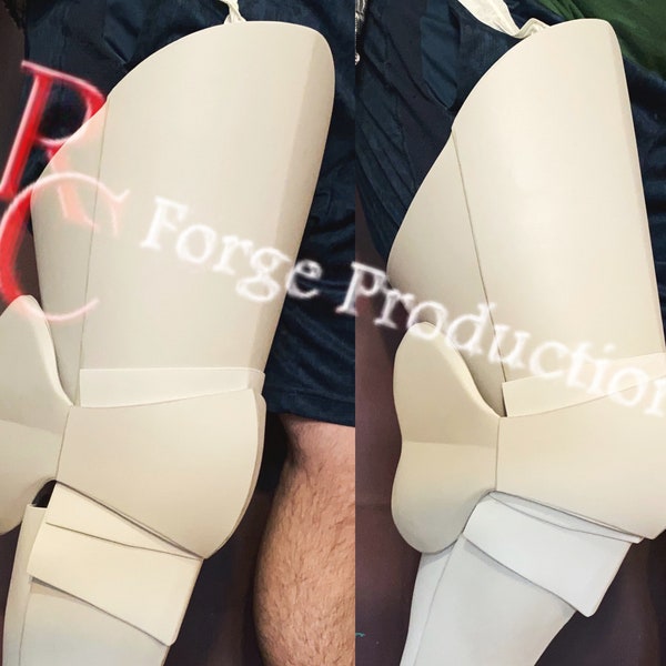 Basic Foam Upper Leg Armor Pattern, DIY instant digital templates