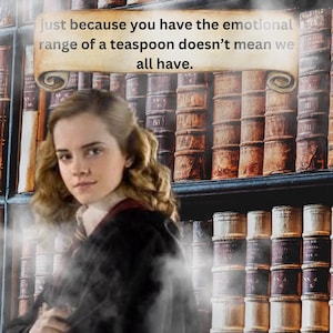 Hermione Granger Portrait Quote