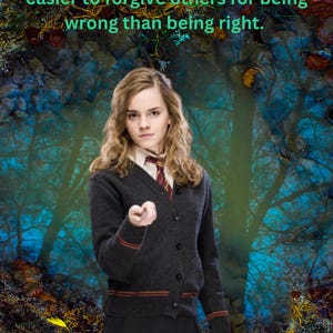 Hermione Granger Quote Portrait