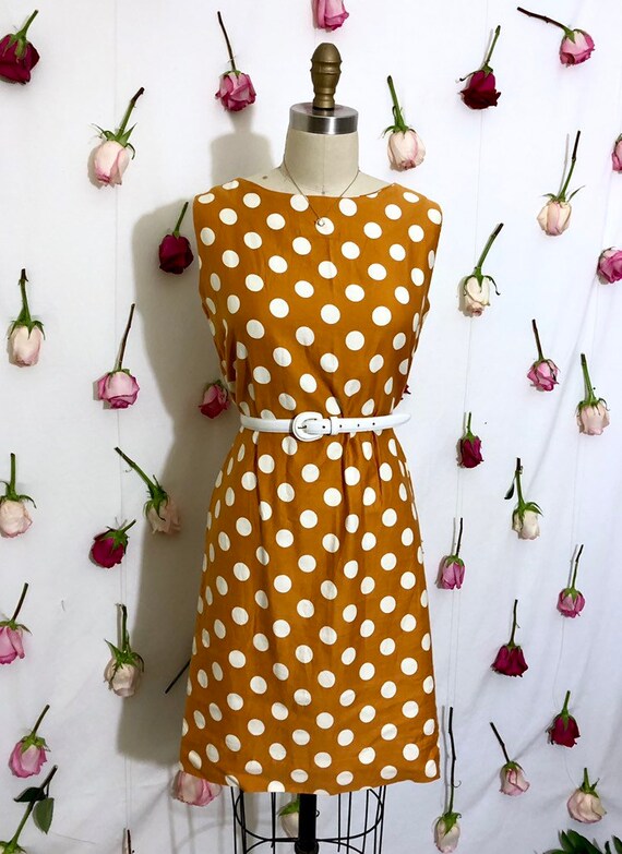 polka dot pencil dress
