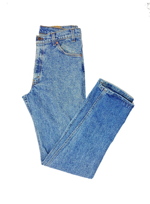 Orange Tab  Levi's blue Jeans / vintage Blue Jean… - image 4