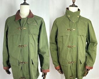 Vintage 90's Polo Ralph Lauren Fireman Canvas Jacket Unisex Size