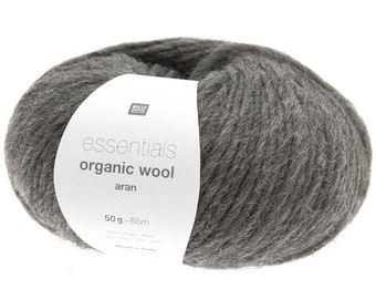 rico design - essentials organic wool - with wool from Wales - 50 grams