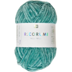 rico design - Chenille Garn - Ricorumi Nilli Nilli - 25g - 7 Farben