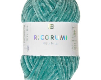rico design - Chenille Garn - Ricorumi Nilli Nilli - 25g - 7 Farben