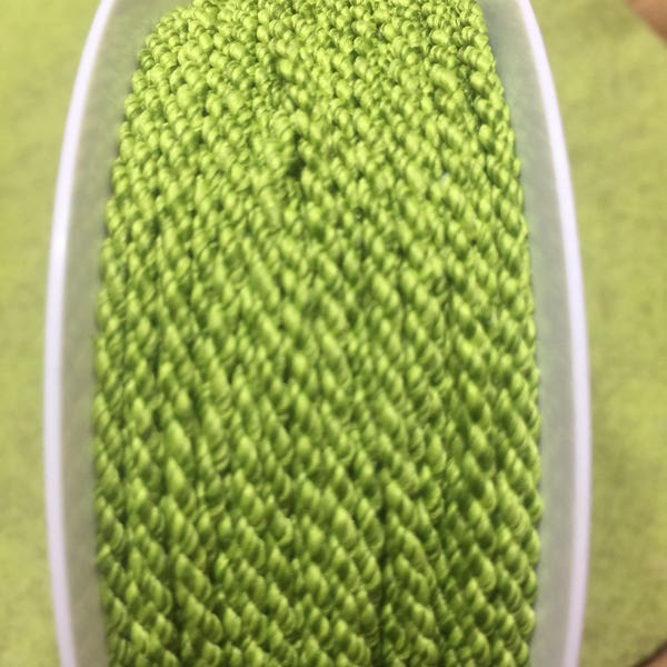 Twisted cord in linen look - 2 mm thick - in 5 different colors - per meter