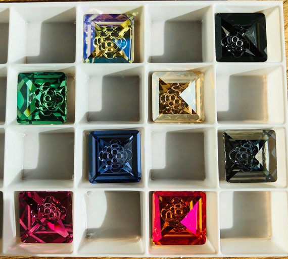 Swarovski® Fancy Vision Square Erinite 12mm main image 0