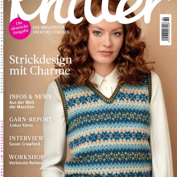 The Knitter - Designs im BRITISCHEN FLAIR - Deutsche Ausgabe - Hefte aus den Jahren 2023 & 2024