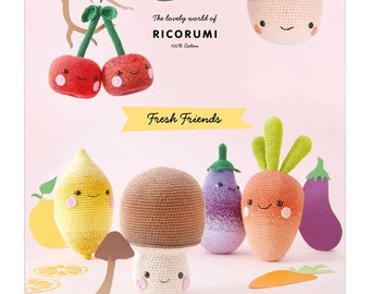 Instruction books Ricorumi - Element Heads or Fresh Friends (German)