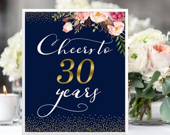 Cheers to 30 years | Etsy