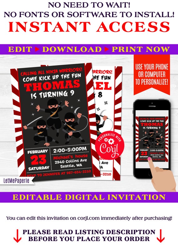 Karate Birthday Ninja Birthday Karate Birthday Party