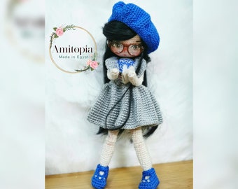 Olivia / Puppe / englisches PDF-Muster / Ballerina-Amigurumi-Muster / Puppenmuster / Häkelpuppen-Tutorial / Stoffpuppe / Muster von Amitopia