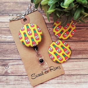 Hot Sauce Badge Reel