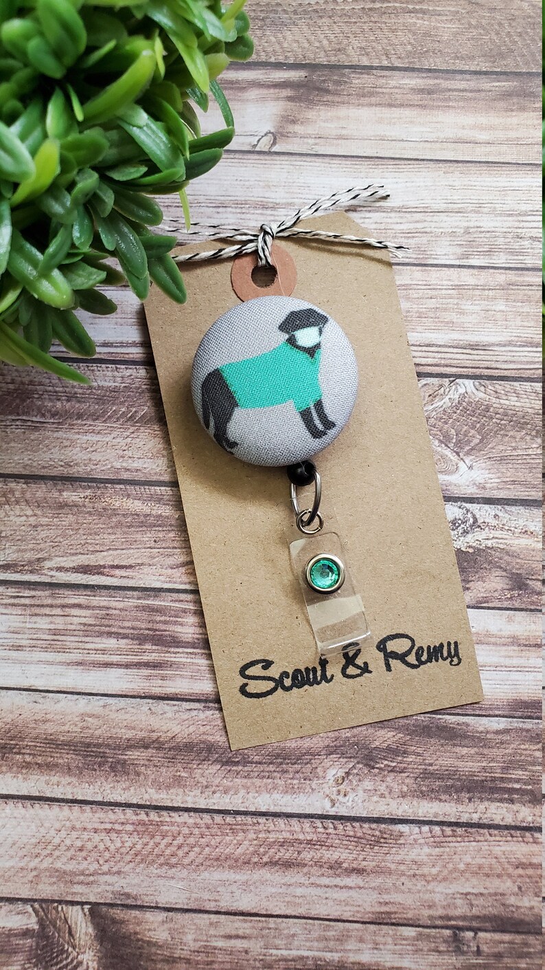 Dogs in Scrubs Badge Reel Black Lab Yellow Lab Golden Etsy