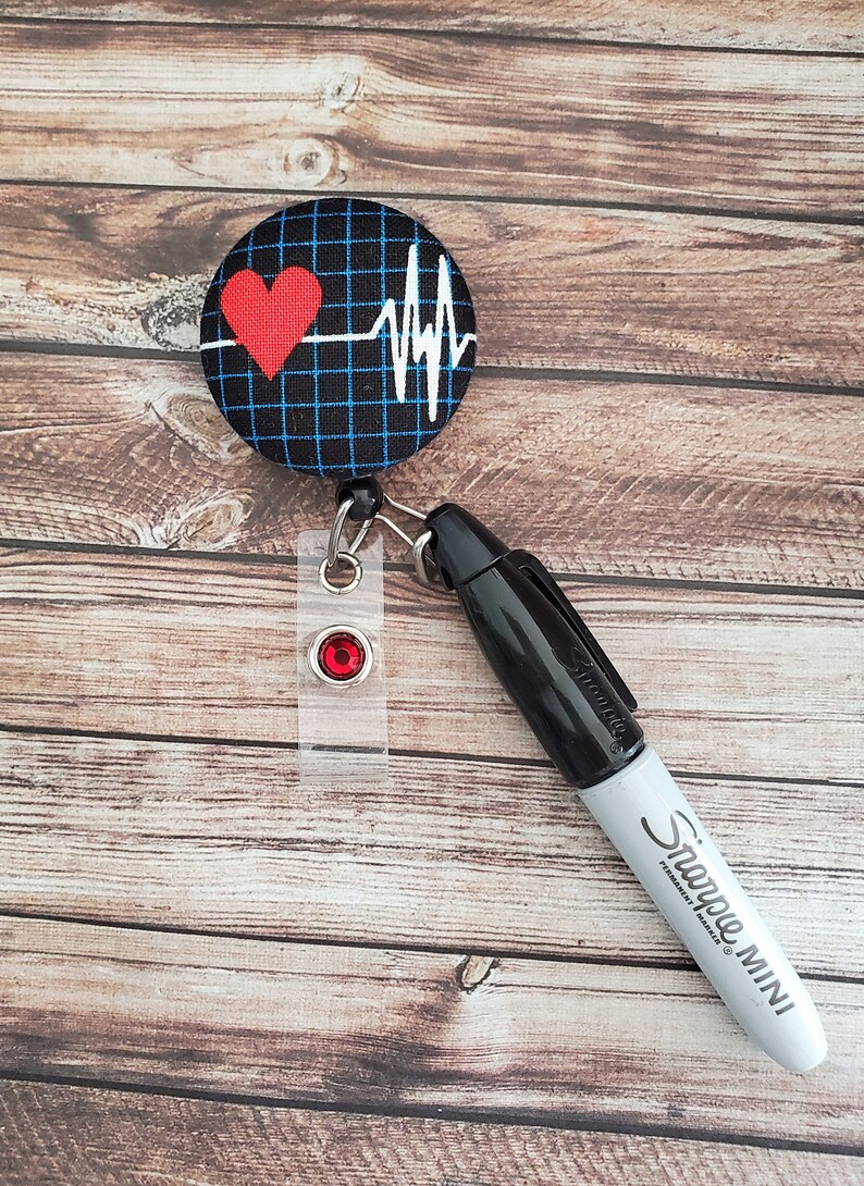Sharpie Mini Badge Reel Accessory Nurse Badge Clip Etsy