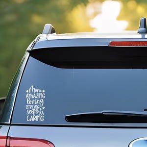 Mom Car Decal