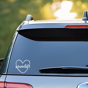 Mom Life Car Decal