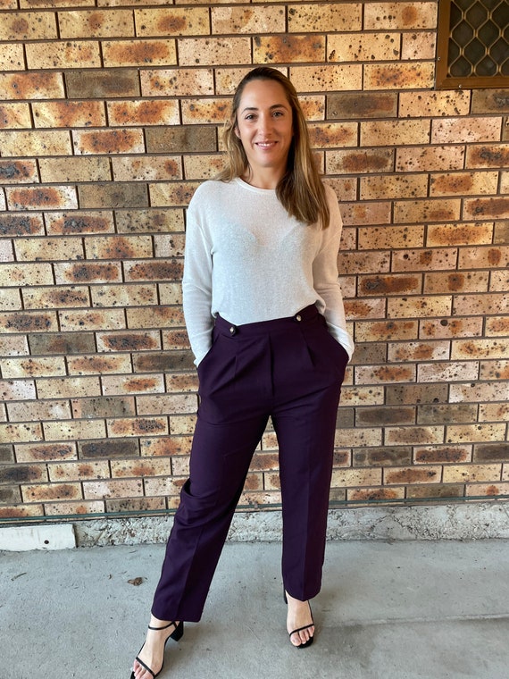 Millers Ladies Purple/burgundy Pants 