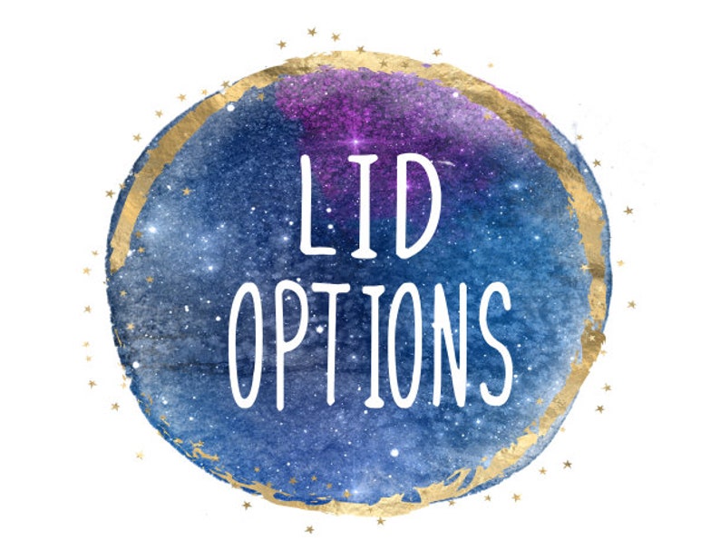 Lid Options for Tumbler Listing