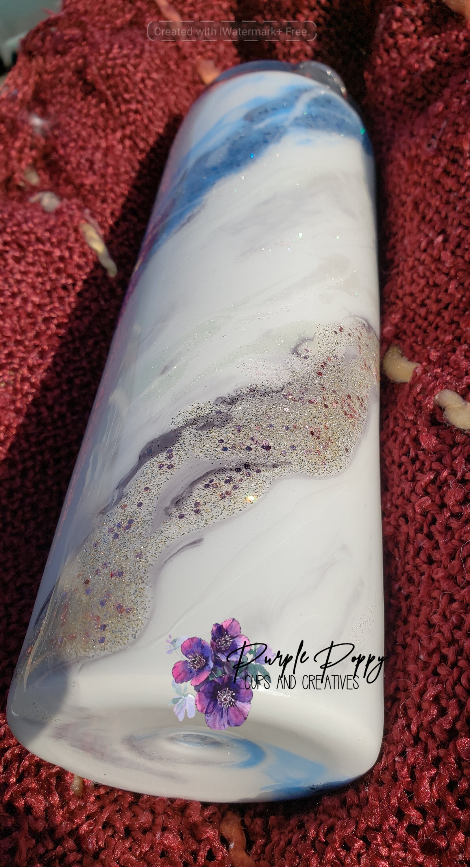 Custom Realistic Marble Tumbler Cup Personalized Marble Etsy