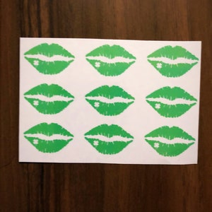 St.Patrick&#39;s day temporary tattoos, Shamrock Tattoo, Lips tattoo, Heart Tattoo, Fake tattoo, Kids tattoos, Tattoo party favour