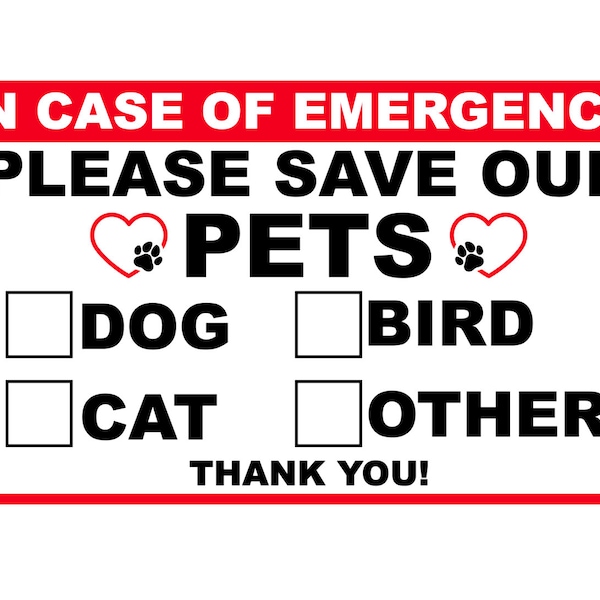 Pet Inside Sticker Etsy