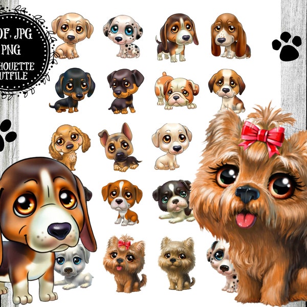 Dog Scrapbook Stickers Etsy