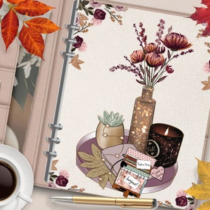 FALL VIBES à PARIS Couverture de planificateur imprimable/Diviseur de planificateur d’automne/Insert de planificateur/Carte de vœux d’automne/Aquarelle Art mural d’automne/Planificateur d’automne