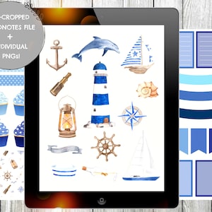 SUMMER VIBES Digital Planner Stickers for Goodnotes/ iPad Stickers/Precropped Stickers/Planner Girl Digital Stickers/Digi Bujo