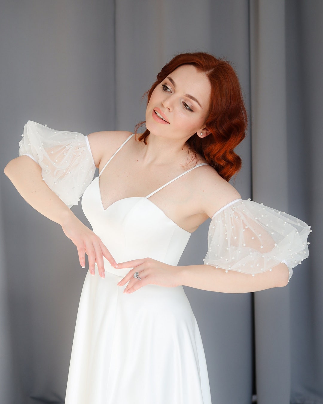 Bridal Puff Sleeve