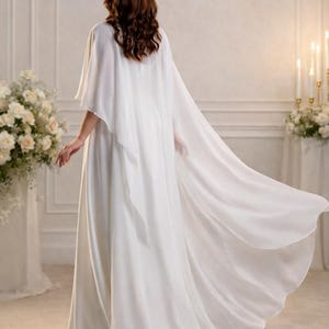 satin poncho dress Satin Poncho