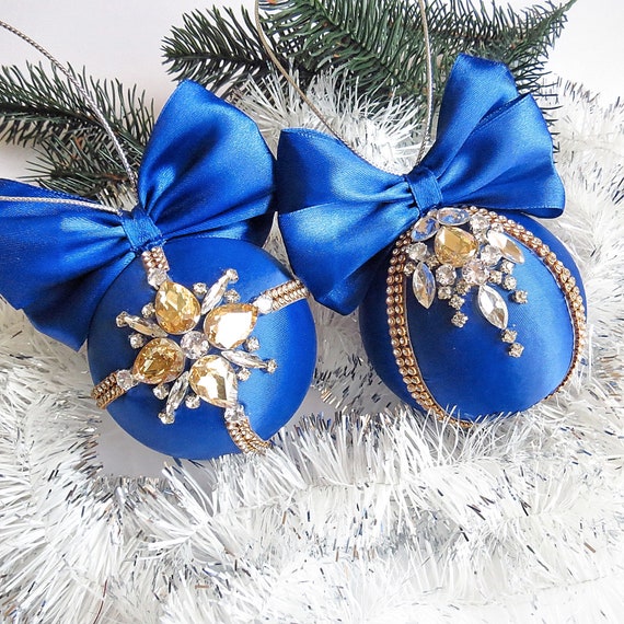 Crystal ornaments christmas snowflake design 2020 Shiny brite | Etsy