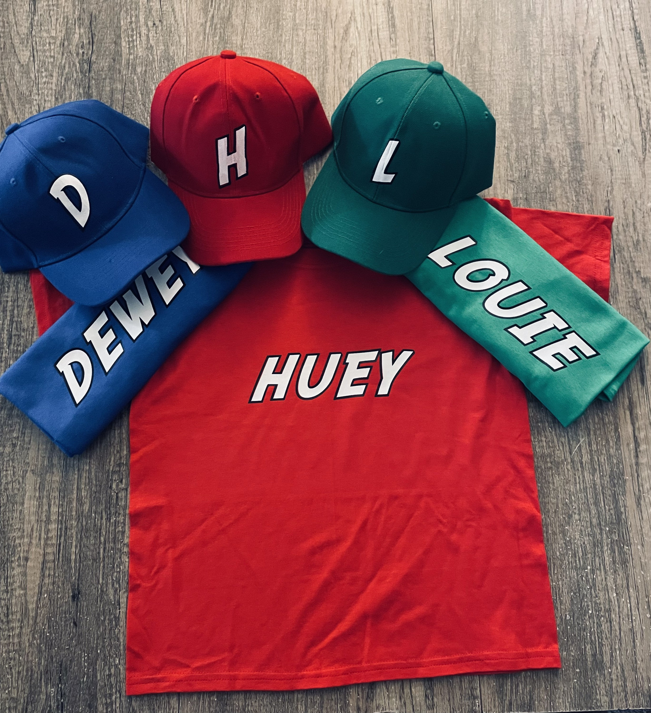Huey Dewey and Louie T-shirts - Etsy