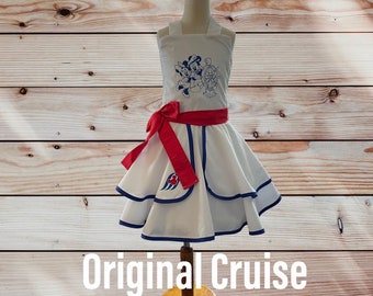 Mickey and Minnie Cruising Dress, Cruise Dress, Mickey Cruise Dress, Minnie Cruise Dress, cruisewear