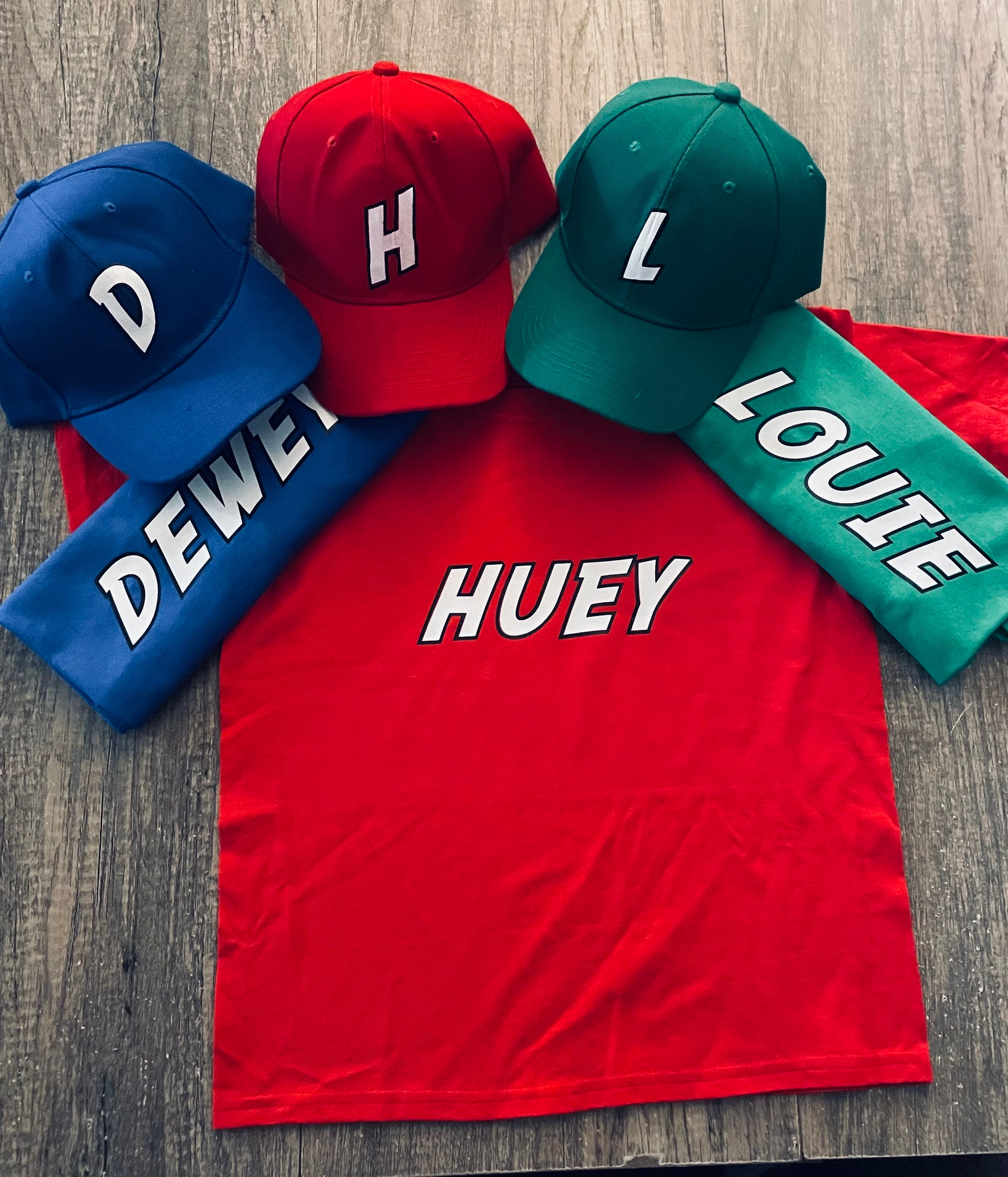 Huey Dewey and Louie T-shirts - Etsy