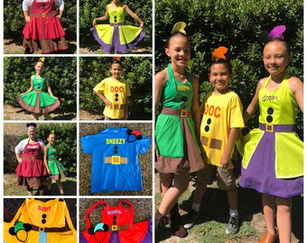 seven dwarfs outfits