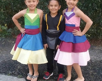 Mulan Green Dress - Etsy