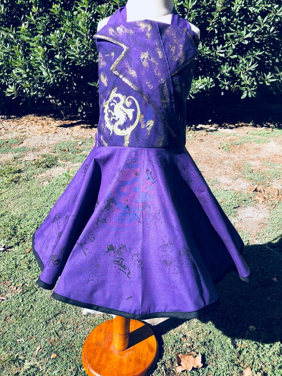 lime green and purple dresses Lime Green Two Tone Abstract Printed Collared Tiered Long Sleeve Dress –  SSYS main image 1