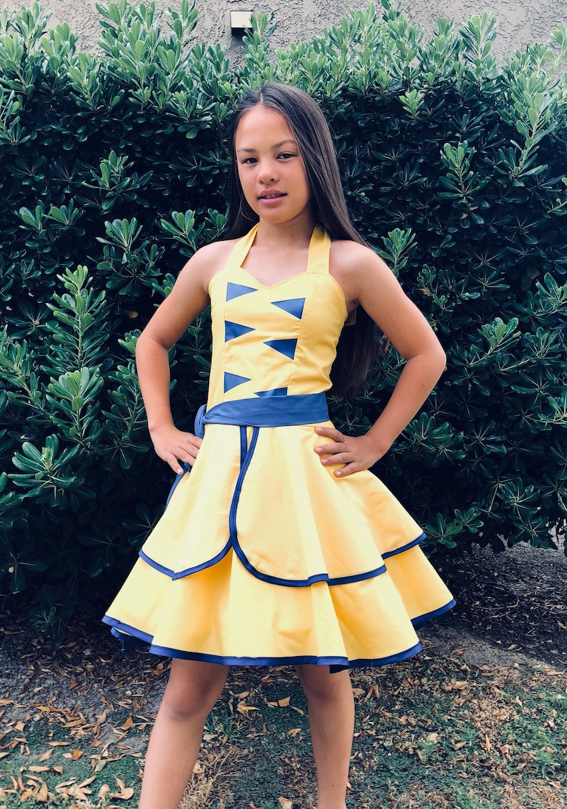 Flounder Dress Flounder Costume Flounder Cosplay Little Etsy