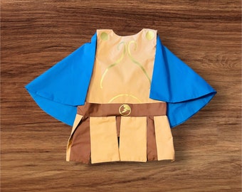 Hercules Vest and belt, Hercules Halloween Costume, Hercules Costume