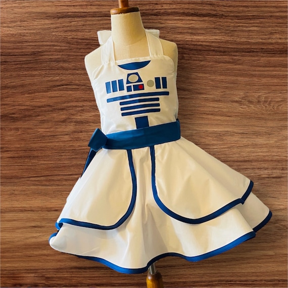 R2D2 Inspired Dress - Etsy
