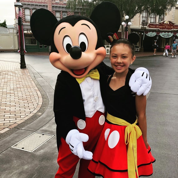 Vestido clásico de Mickey Mouse, disfraz de Mickey Mouse -  España