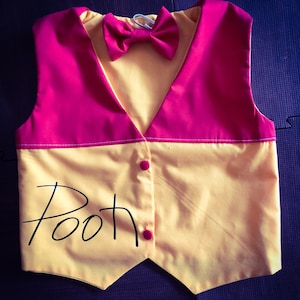 Pooh Vest with tie