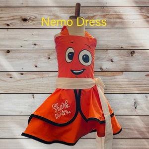 Finding Nemo Dress, Nemo Costume, Nemo Dress