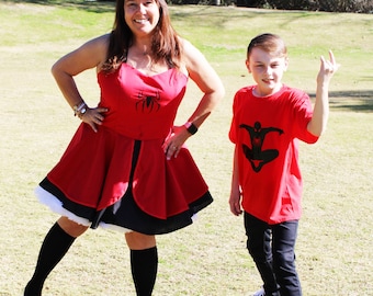 Spider-Man Inspired Dress