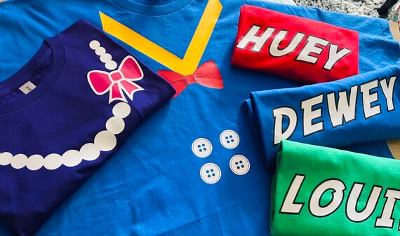 Huey Dewey and Louie T-shirts - Etsy