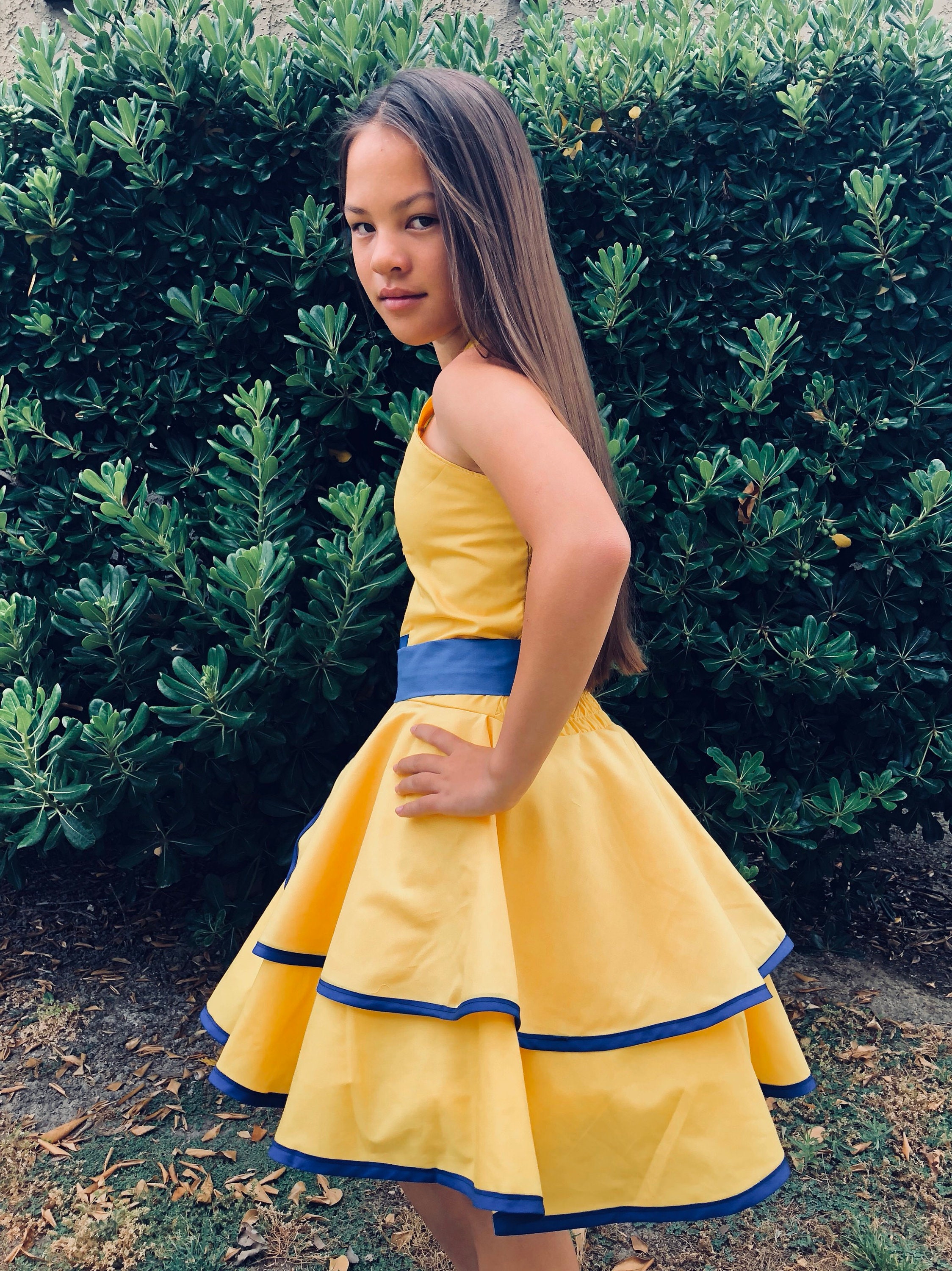 Flounder Dress Flounder Costume Flounder Cosplay Little Etsy