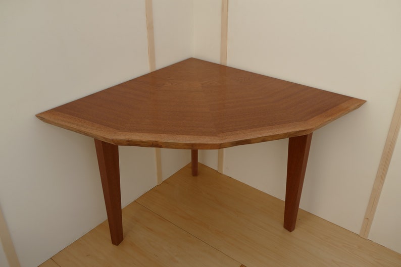 Utile Wooden Corner Table Image 0