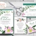 Madlib RSVP Postcard Floral Wedding Madlib Funny Wedding - Etsy