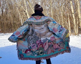 Seashells & Sunshine Blanket Coat